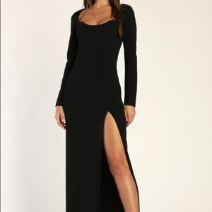 Lulus Black Cocktail Dress